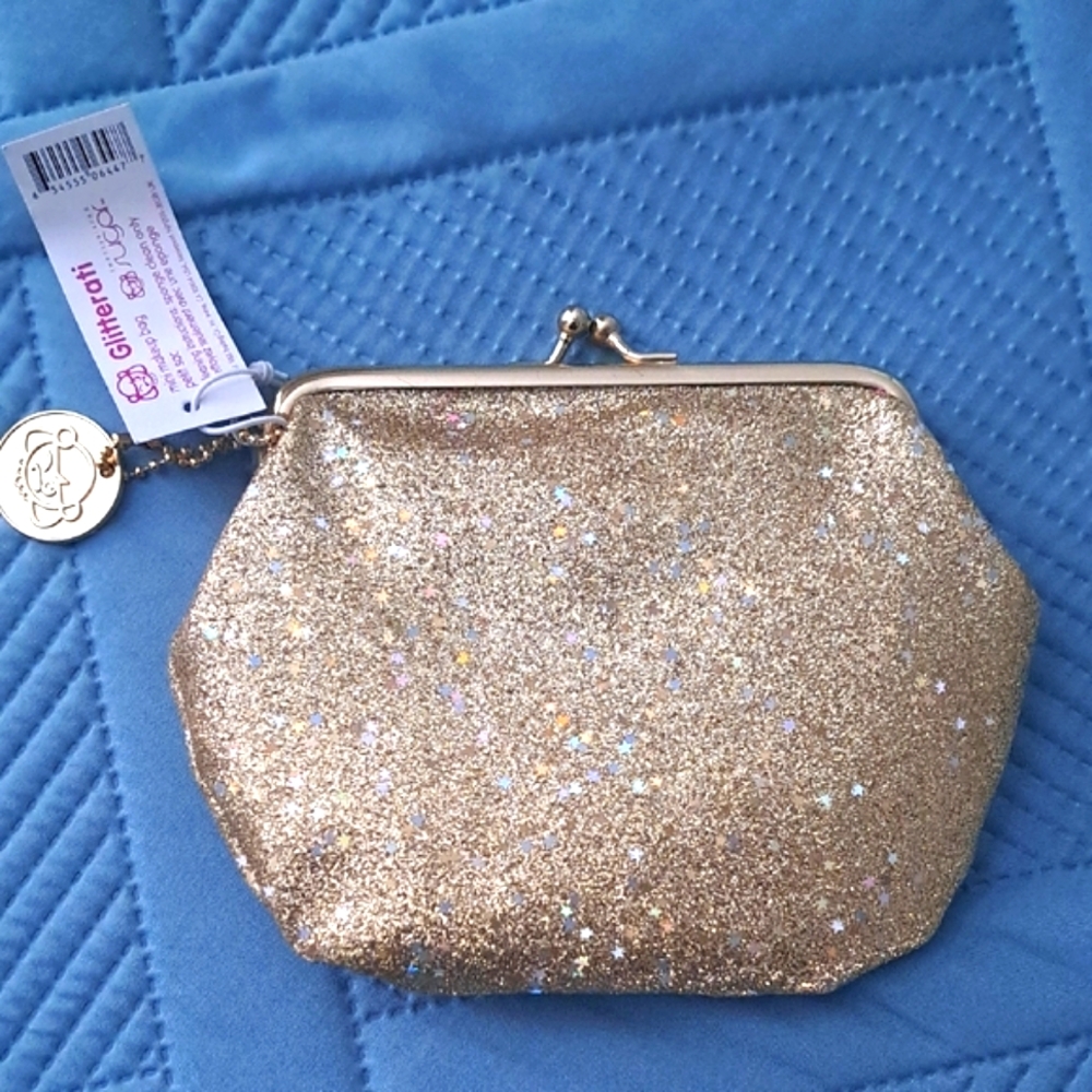 Sparkly Gold Glittery Coin Purse!